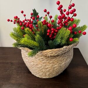 Hobby Lobby Red and Green Holiday Arrangement